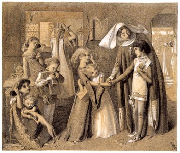 Dante's First Meeting with Beatrice