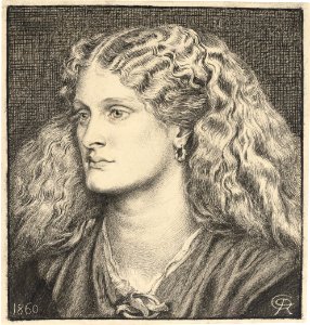 Dante Gabriel Rossetti - Portrait of Annie Miller