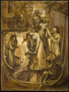 Dante Gabriel Rossetti - The Boat of Love