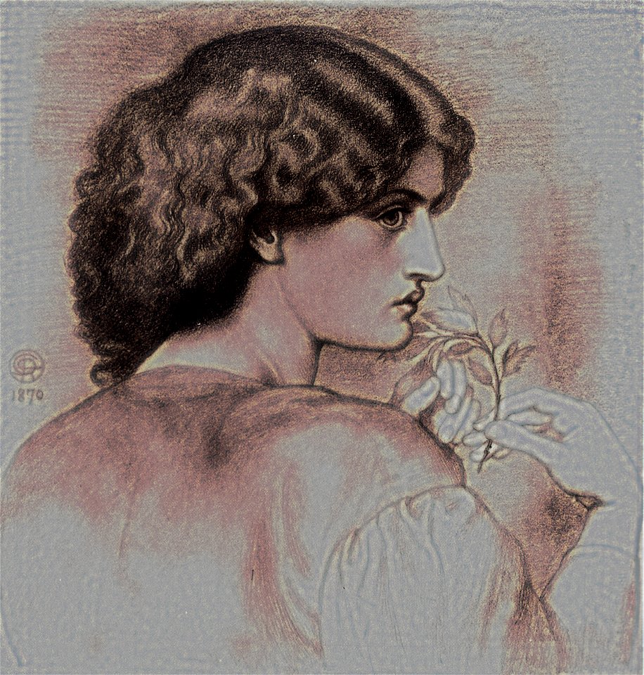 Rossetti The Roseleaf retouched
