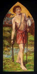 Dante Gabriel Rossetti - The Seed of David (1856 ca) - 1