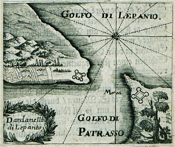 Dardanelli di Lepanto - Enderlin Jacob - 1686