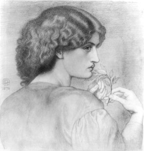 Dante Gabriel Rossetti The Roseleaf