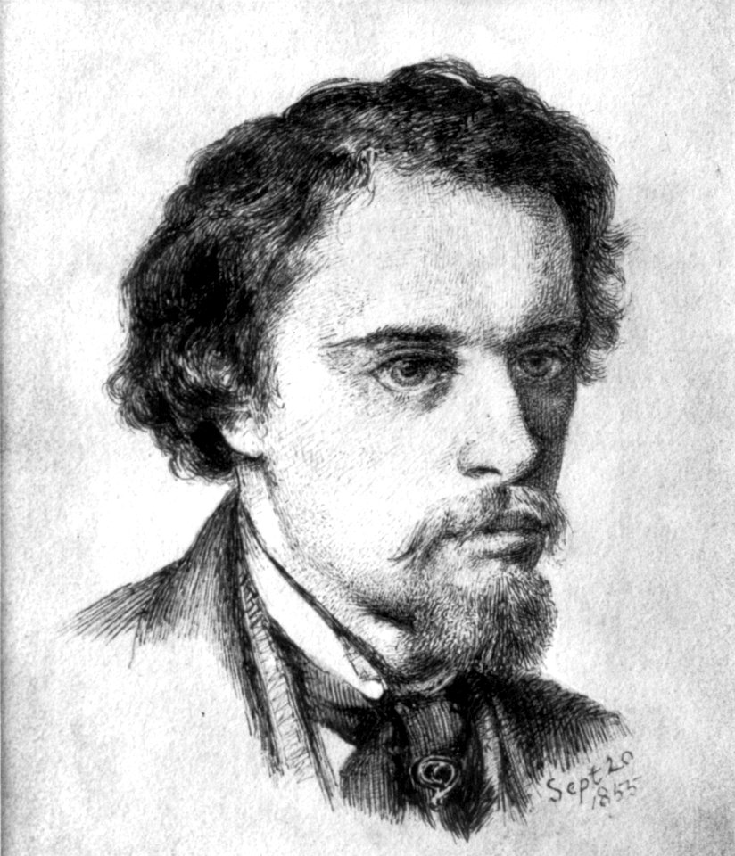 Dante Gabriel Rossetti self-portrait cph.3a43191