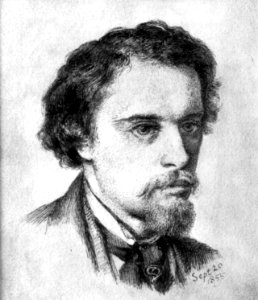Dante Gabriel Rossetti self-portrait cph.3a43191