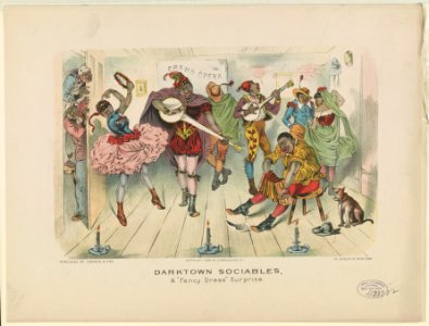 Darktown sociables, a fancy dress surprise LCCN91724718
