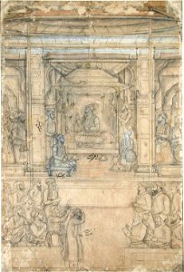 Darbar of Shah Jahan in the Delhi Divan-i Khas (6125077970)