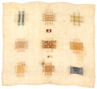 Darning sampler - Google Art Project (6854082). Free illustration for personal and commercial use.