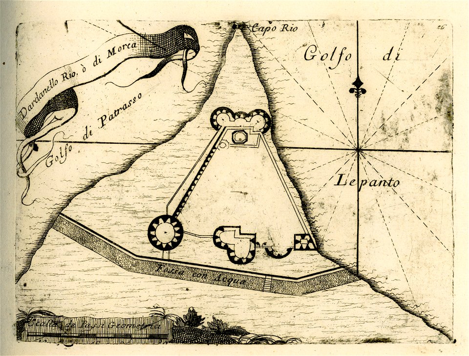 Dardanello Rio, ò di Morea - Coronelli Vincenzo - 1688