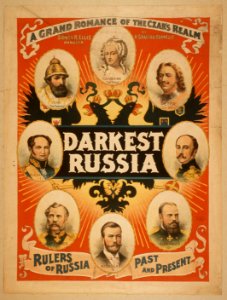 Darkest Russia a grand romance of the Czar's realm. LCCN2014636128