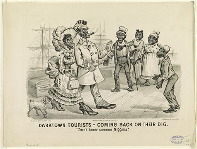 Darktown tourists - coming back on their dig LCCN91789885