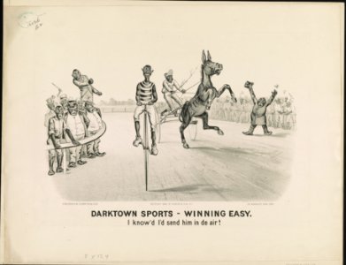 Darktown Sports - Winning easy- I know'd i'd send him in de air! LCCN91789867
