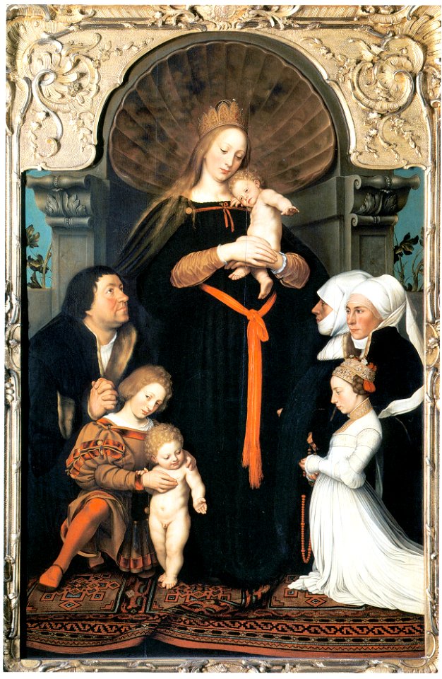 Darmstadtmadonna dresdenkopie
