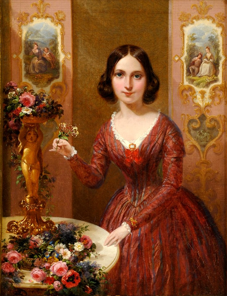 Das Blumenarrangement 1847