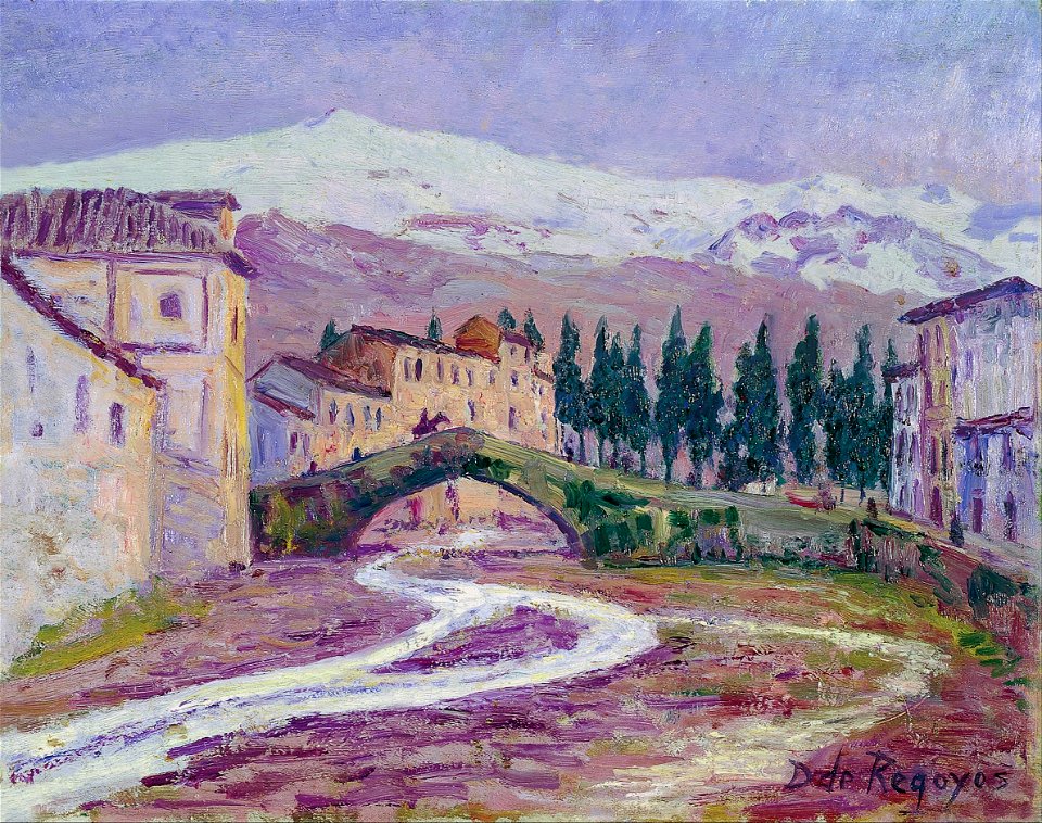 Darío de Regoyos - Sierra Nevada - Google Art Project