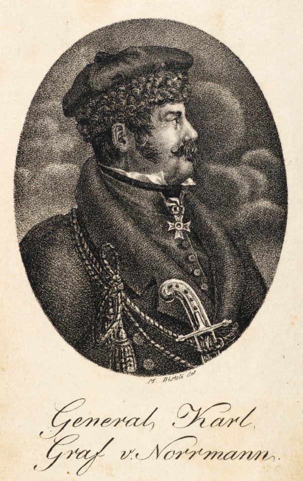 Das Batillon der Philhellenen 1828 Portrait Normann