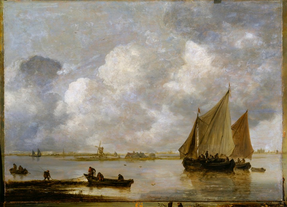 Das Haarlemer Meer, 1656, Jan van Goyen
