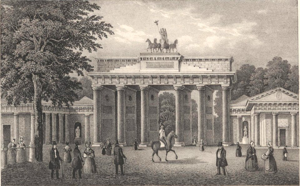 Das brandenburger Thor in Berlin Teichgräber