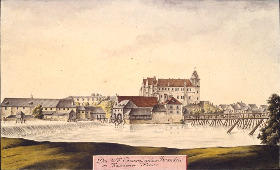 Das k. K. Cameralschloss Brandeis im Kauřzimer Kreise