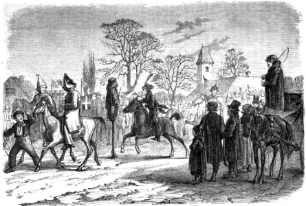 Das festliche Jahr img171 Das Maireiten in Dänemark