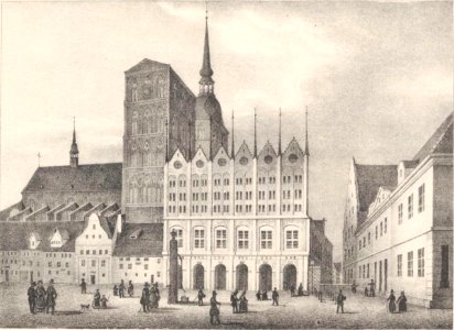 Das Rathaus zu Stralsund Teichgräber