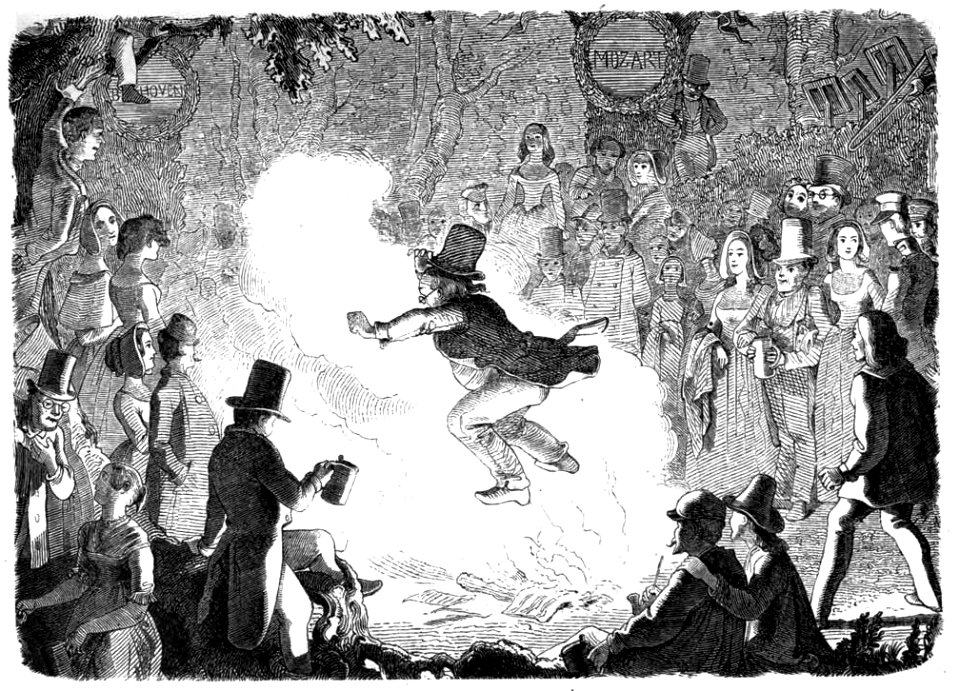 Das festliche Jahr img221 Johannissprung der Münchener Liedertafel