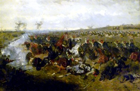 Das Gefecht von Schweinschädel (A. Bensa 1866)