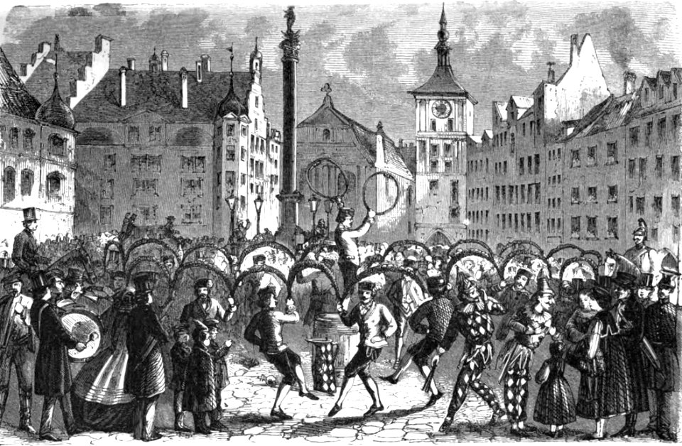Das festliche Jahr img081 Der Schäfflertanz in München