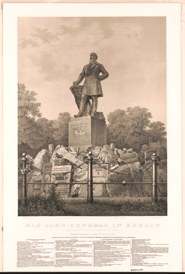 Das Jahn-Denkmal in Berlin LCCN2003671780