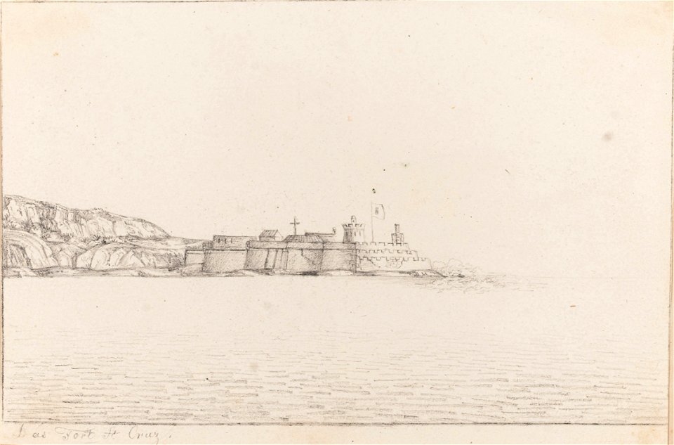Das Fort St Cruz, da Coleção Brasiliana Iconográfica