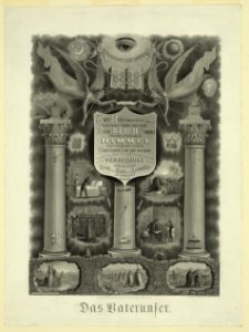 Das vaternuser - engraved on steel by Watts, steel-plate engraver. LCCN2009633658