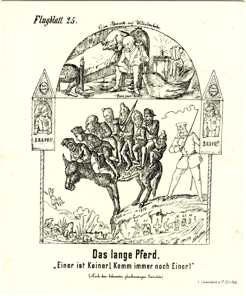 Das lange Pferd (The long horse) (BM 1871,1209.4534)