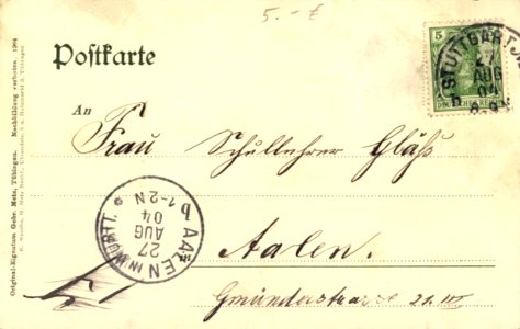 Das große Fass im Schlosskeller (AK 30680 Gebr. Metz E Mauthe 1904) R