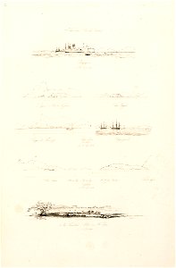 Das Kaiserliche Schloss von Sta. Cruz den 17 Sept. 1842, da Coleção Brasiliana Iconográfica
