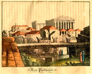 Das Parthenon - Griechenland Oder Sitten Bräuche Trachten Und Denkmäler Der Griechen Nach Den Neuesten Und Beste Quellen Bearbeitet - 1825
