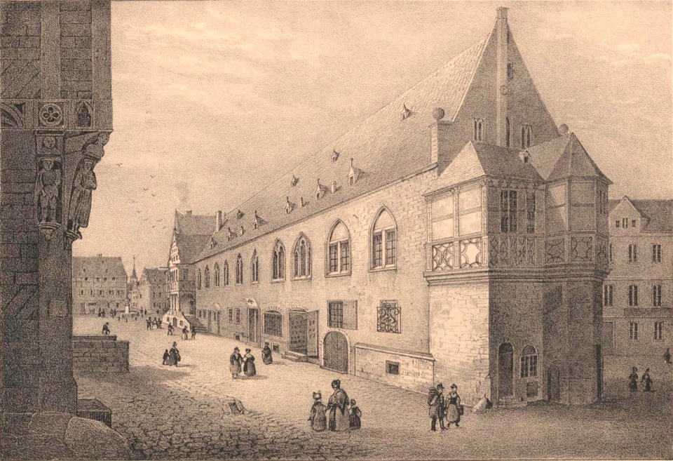 Das Rathaus zu Halberstadt Teichgräber
