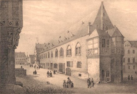 Das Rathaus zu Halberstadt Teichgräber