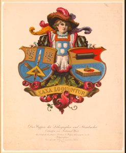 Das wappen der lithographen and steindrucker LCCN2003681694