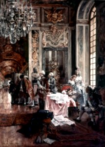 Das-volk-von-paris-kommt-nach-versailles - François Flameng