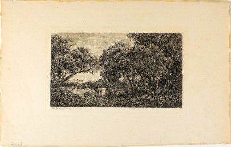 Daubigny - Cattle by a Pool, 1959.261