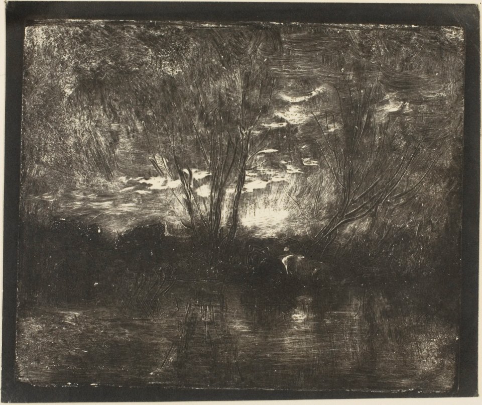 Daubigny - Cows at the Watering Place, 1926.2230