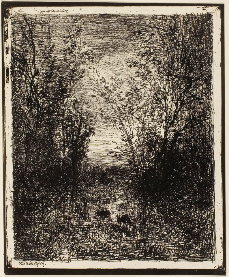 Daubigny - Brook in the Clearing, 1926.2221