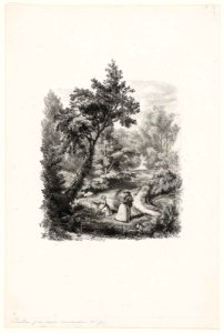 Daubigny - Combien j'ai douce souvenance (Dans les bois), from Chants et Chansons populaires de la France, 2014.1669