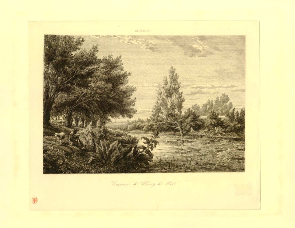 Daubigny - Environs de Choisy-le-Roi, 1876,1111.246