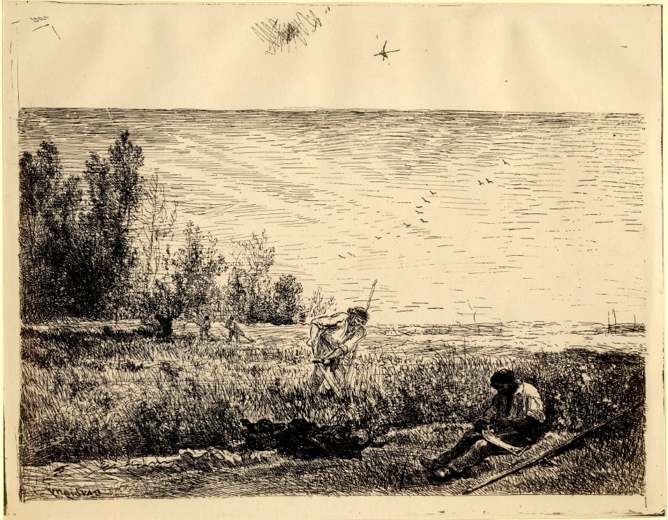 Daubigny - La Fenaison (Haymaking), 1922,0410.237