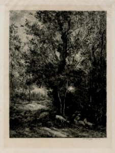 Daubigny - Le berger et la bergère (The Shepherd and Shepherdess), 2019,7015.99