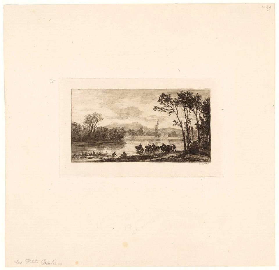 Daubigny - Les Petits Cavaliers, 2014.1696