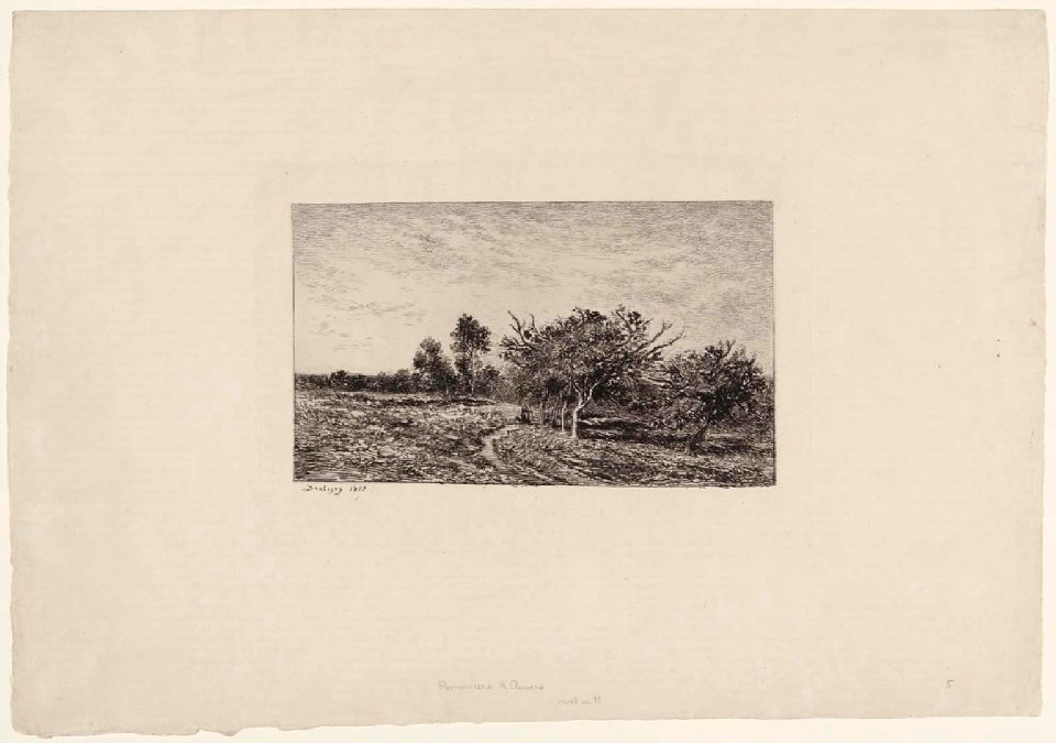 Daubigny - Pommiers à Auvers, 2014.1704