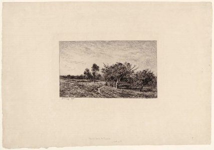 Daubigny - Pommiers à Auvers, 2014.1704