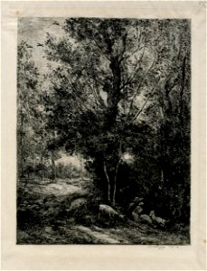 Daubigny - Le berger et la bergère (The Shepherd and Shepherdess), 2019,7015.98